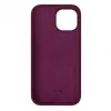 Evelatus Custodia in silicone Premium Soft Touch per Apple iPhone 15 Plus nera