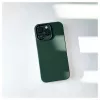 Evelatus Custodia in silicone Premium Soft Touch per Apple iPhone 15 Pro oliva scuro