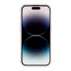 Evelatus Custodia in silicone Premium Soft Touch per Apple iPhone 15 Pro rosa sabbia