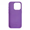 Evelatus Custodia in silicone Premium Soft Touch per Apple iPhone 15 Pro Max viola scuro