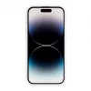 Evelatus Custodia in silicone Premium Soft Touch per Apple iPhone 15 Pro Max bianca
