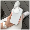 Evelatus Custodia in silicone Premium Soft Touch per Apple iPhone 15 Pro Max bianca