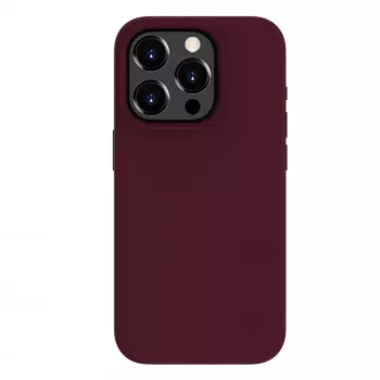 Evelatus Custodia in silicone Premium Soft Touch per Apple iPhone 15 Pro Max Rumor Pink