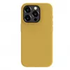 Evelatus Custodia in silicone Premium Soft Touch per Apple iPhone 15 Pro Max oro