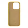 Evelatus Custodia in silicone Premium Soft Touch per Apple iPhone 15 Pro Max oro