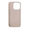 Evelatus Custodia in silicone Premium Soft Touch per Apple iPhone 15 Pro Max rosa sabbia