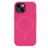 Evelatus Custodia in silicone Premium MagSafe Soft Touch per Apple iPhone 15 rosa