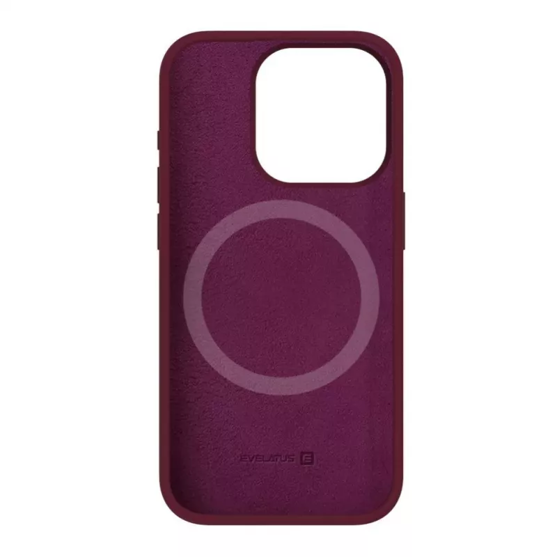 Evelatus Custodia in silicone Premium MagSafe Soft Touch per Apple iPhone 15 Pro Rumored