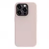 Evelatus Custodia in silicone Premium MagSafe Soft Touch per Apple iPhone 15 Pro rosa sabbia