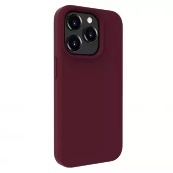 Evelatus Custodia in silicone Soft Touch Premium MagSafe per Apple iPhone 15 Pro Max nera