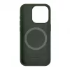 Evelatus Custodia in silicone Soft Touch Premium MagSafe per Apple iPhone 15 Pro Max verde oliva scuro