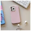 Evelatus Custodia in silicone Soft Touch Premium MagSafe per Apple iPhone 15 Pro Max rosa sabbia