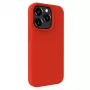 Evelatus Custodia in silicone Soft Touch Premium MagSafe per Apple iPhone 15 Pro Max rossa
