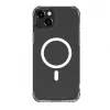 Evelatus Custodia antishock con MagSafe per Apple iPhone 15 Plus trasparente