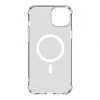 Evelatus Custodia antishock con MagSafe per Apple iPhone 15 Plus trasparente