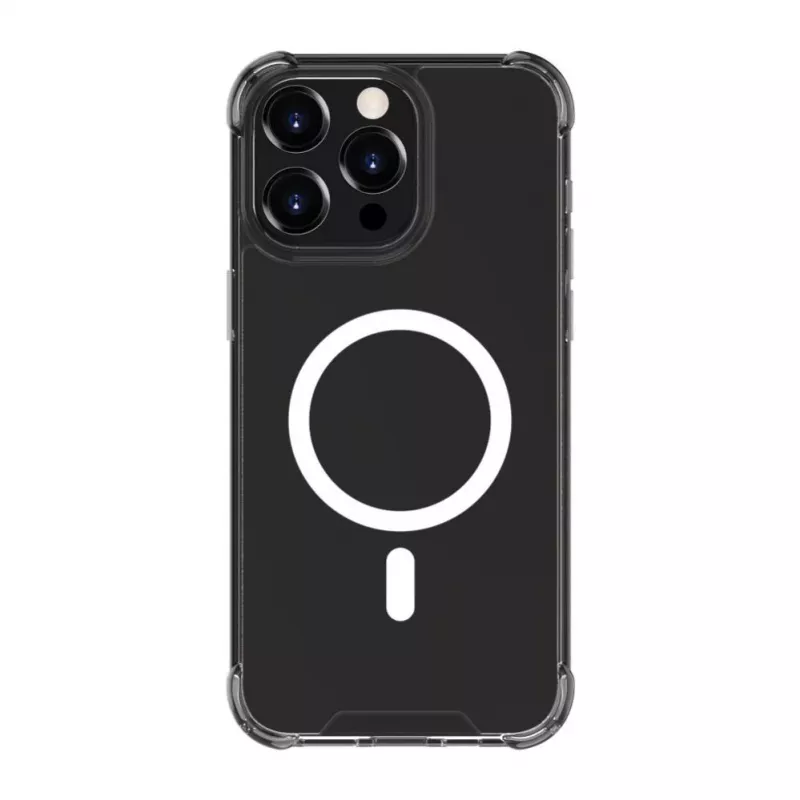 Evelatus Custodia antishock con MagSafe per Apple iPhone 15 Pro Max trasparente