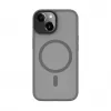 Evelatus Custodia ibrida con MagSafe PC+TPU per Apple iPhone 15 argento