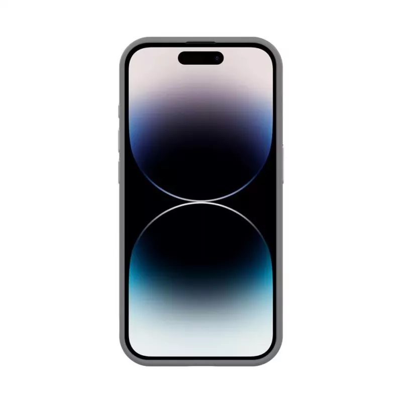 Evelatus Custodia ibrida con MagSafe PC+TPU per Apple iPhone 15 Pro argento