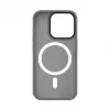 Evelatus Custodia ibrida con MagSafe PC+TPU per Apple iPhone 15 Pro argento