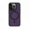 Evelatus Custodia ibrida con MagSafe PC+TPU per Apple iPhone 15 Pro viola profondo