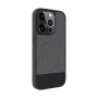 Evelatus Apple iPhone 15 Pro cover posteriore in pelle sintetica MagSafe grigia