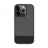 Evelatus Apple iPhone 15 Pro Max cover posteriore in pelle sintetica MagSafe grigia