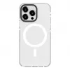 Evelatus Custodia trasparente PC+TPU con MagSafe per Apple iPhone 15 Pro trasparente