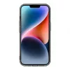 Evelatus Custodia trasparente con MagSafe e protezione fotocamera per Apple iPhone 15 nera trasparente