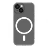 Evelatus Custodia trasparente con MagSafe e protezione fotocamera per Apple iPhone 15 trasparente