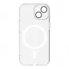Evelatus Custodia trasparente con MagSafe e protezione fotocamera per Apple iPhone 15 trasparente