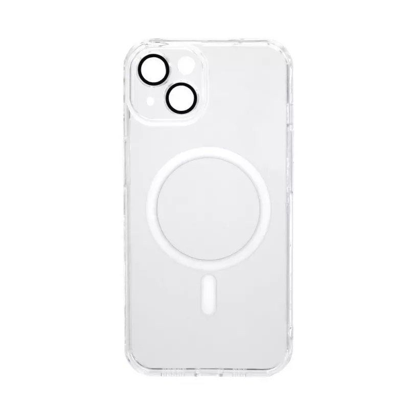 Evelatus Custodia trasparente con MagSafe e protezione fotocamera per Apple iPhone 15 trasparente