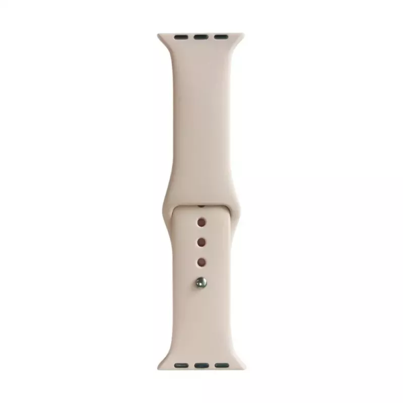 Evelatus Cinturino Solo Loop in silicone per Apple Watch 38/40/41mm (132mm M/L) rosa sabbia