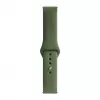 Evelatus Cinturino in silicone Loop per Watch 20mm (130mm M/L) verde scuro