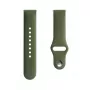 Evelatus Cinturino in silicone Loop per Watch 20mm (130mm M/L) verde scuro