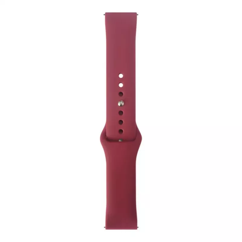 Evelatus cinturino per orologio in silicone Loop 20mm (130mm M/L) prugna