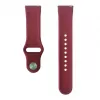 Evelatus cinturino per orologio in silicone Loop 20mm (130mm M/L) prugna