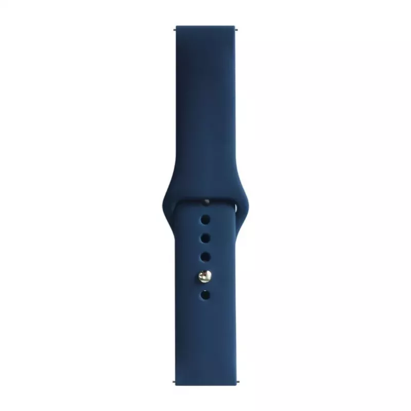 Evelatus cinturini per orologio in silicone Loop 20mm (130mm M/L) blu