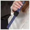 Evelatus cinturini per orologio in silicone Loop 20mm (130mm M/L) blu