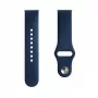 Evelatus cinturini per orologio in silicone Loop 20mm (130mm M/L) blu