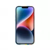 Evelatus custodia in silicone per Apple iPhone 15 multicolore blu rosa
