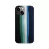 Evelatus custodia in silicone per Apple iPhone 15 multicolore verde