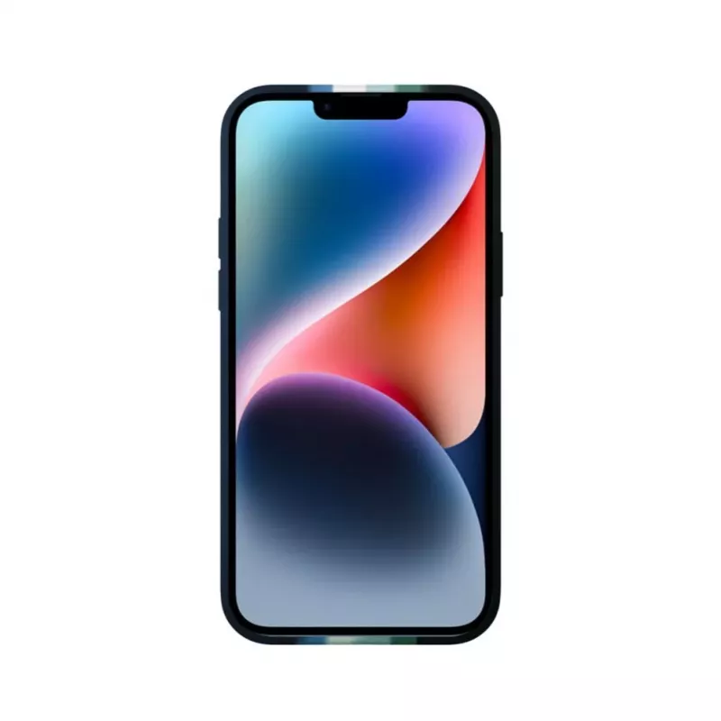 Evelatus custodia in silicone per Apple iPhone 15 multicolore verde