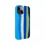 Evelatus custodia in silicone per Apple iPhone 15 Plus multicolore blu