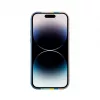 Evelatus custodia in silicone per Apple iPhone 15 Pro Max multicolore blu rosa