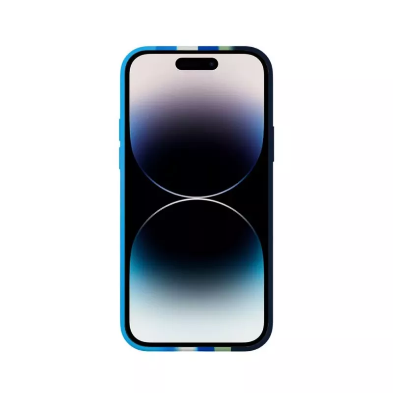 Evelatus custodia in silicone per Apple iPhone 15 Pro Max multicolore verde