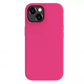 Evelatus custodia in silicone Premium Soft Touch per Apple iPhone 15 rosa