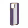 iLike custodia in pelle con diamanti per Apple iPhone 11 viola