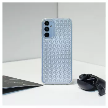 iLike custodia in silicone Shine trasparente per Samsung Galaxy A14 5G