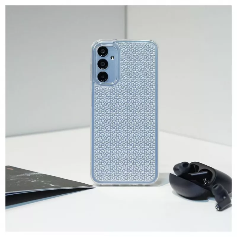 iLike custodia in silicone Shine trasparente per Samsung Galaxy A14 5G