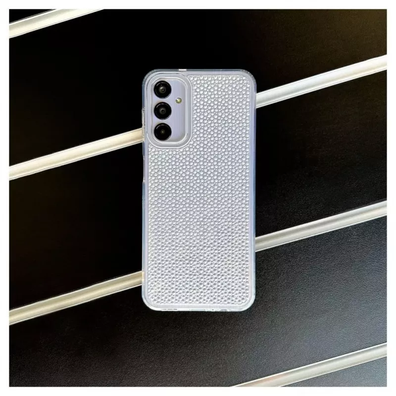 iLike custodia in silicone Shine trasparente per Samsung Galaxy A14 5G